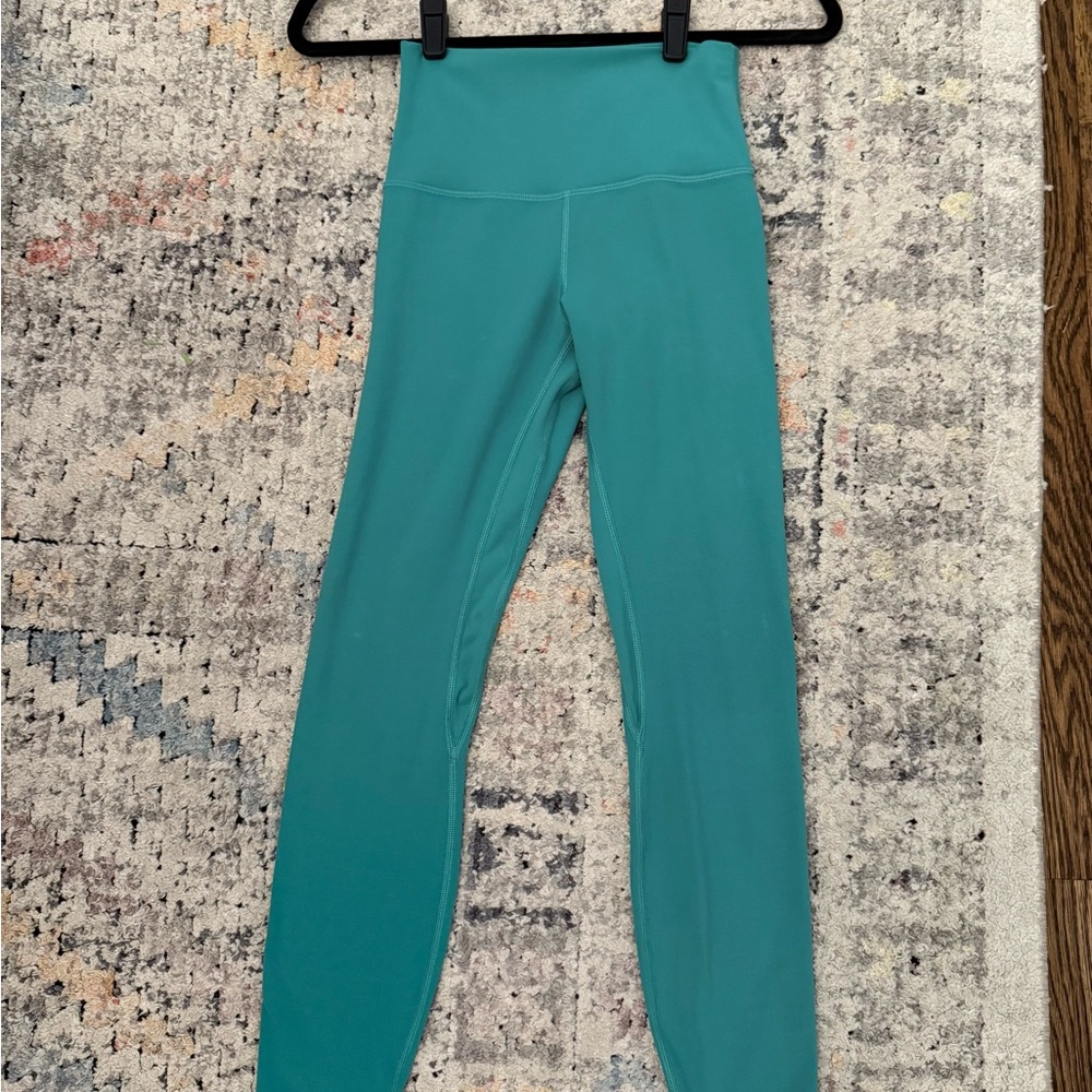 Lululemon athletica Align Maldives Green Leggings size 4  25 inch